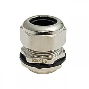 MBA25-16, Кабельный ввод ZTM-ELECTRO MBA25-16, никелированная латунь