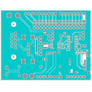 MAX33054ESHLD#, Средства разработки интерфейсов 3.3V CAN with High FP, CMR, and ESD with STBY Mode shield board