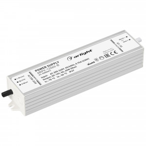 Блок питания ARPV-12060-B (12V, 5.0A, 60W) 020006(1), Источник напряжения с гальванической развязкой для светодиодных изделий. Входное напряжение 200-240 VAC. Выходные параметры: 12 В, 5 А, 60 Вт. Встроенный PFC >0,5. Герметичный алюминиевый корпус IP 67. Рабочая температура -25…+50C?. Габаритные размеры дли