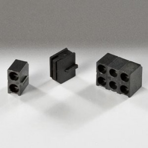 H-202C-1, Оборудование для монтажа светодиодов LED Holder 3mm 2 Level Black