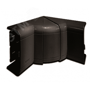 Угол внутренний 110х50мм черный 01051A