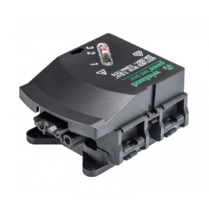 Адаптер-отвод GST18I3I 92.031.5453.1, Модуль отвода питания для плоского кабеля серия gesis NRG, с выбором фазы, 3 полюса, подключение к модулю разъемом GST18i3, номинальное напряжение: 250V / 400V, номинальный ток: 20A, цвет: черный