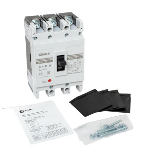 Выключатель автоматический 3п 100/40А 35кА ВА-99М PROxima mccb99-100-40m