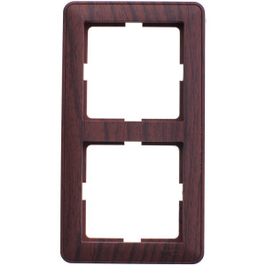 W59 2-постовая РАМКА, МОРЁНЫЙ ДУБ C3(2) KD-2-98