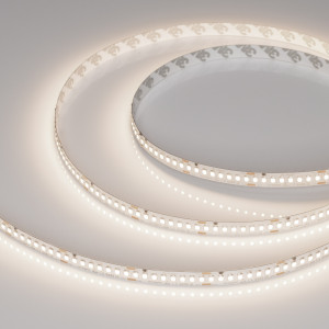 Лента UL-A200-10mm 24V Day4000 (20 W/m, IP20, 2835, 5m) 037219, Светодиодная лента UL-A200, открытая. Светодиоды 2835, 200 шт/м (1000 шт на 5 м). Белая плата 10 мм, скотч 3M. Цвет ДНЕВНОЙ 4000 K, CRI> 90, угол рассеивания 120°. Напряжение питания 24 В, мощность 20 Вт/м (100 Вт на 5 м). Размеры 5000x10x1.5 мм. Мин.отре