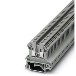 3003347, Клеммные колодки для DIN-рейки UK 2 5 N 5.2mm FEED-THRU GRAY