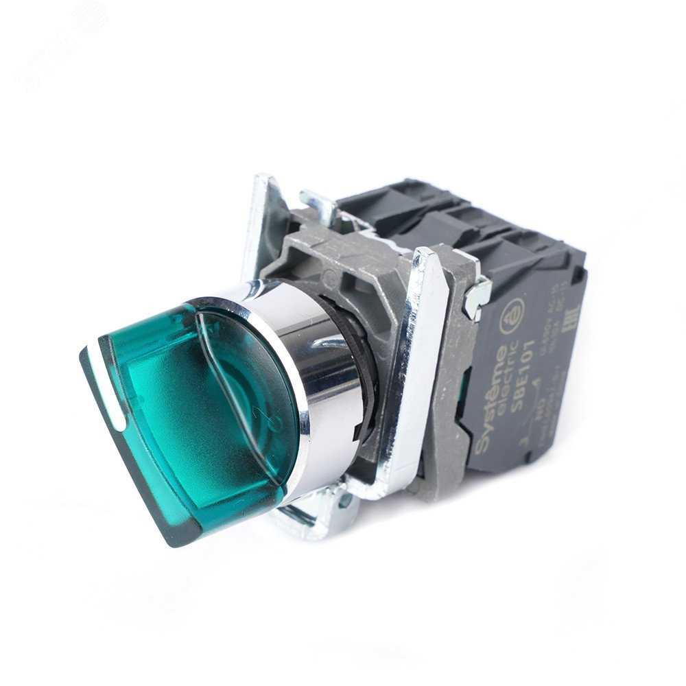 Изображение товара Переключатель SB4 с подсветкой 22 мм IP66 24В N/O N/C системы Electric