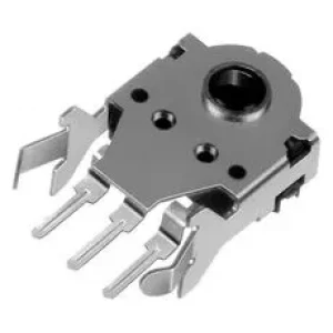 EC10E1220505, Энкодер (датчик угла поворота)  горизонтальный 10мм электропитание 5В 2-х канальный