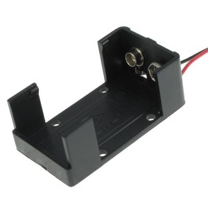 12BH614A-GR, Клеммы и контакты для батарей на 9 В "9V 6"" LEAD WIRE"