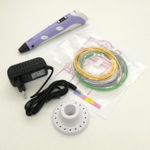 FB0021, 3D-ручка рисующая по воздуху "3Dail Plus"  ЖК-дисплей,возможность регулировки температуры нагрева.