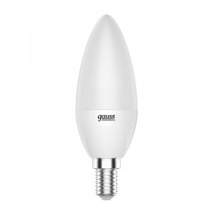 Лампа светодиодная Elementary 6Вт свеча 3000К тепл. бел. E14 420лм (уп.3шт) 33116T