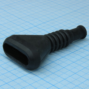 CKK-5-003(CR), Аксессуар разъема,  Резиновый колпачок на 4-позиционный разъем серии 1.5 маслостойкий