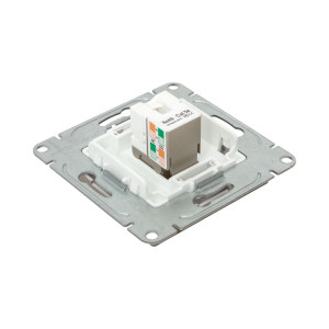 Механизм розетки RJ45 (cat5), шампань Эпика EKF UP1-SOC-RJ45-5