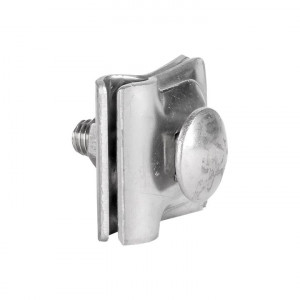 Зажим прута универсальный малый (пластина 30x30мм) NI PROxima lp-51510-ni