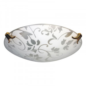 Светильник НПБ 01-60-130 М15 "Эрика" 250 60Вт E27 IP20 матов. бел./клипсы зол. (инд. упак.) 1005204374