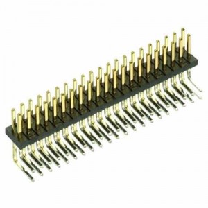 M50-3901542, Проводные клеммы и зажимы 15+15 DIL PIN HDR HORIZ Au/Sn