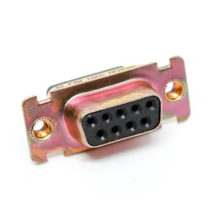 DECE9SFO, Стандартные соединители D-Sub  DSUB 9 F CRIMP CLIN F0 ZINC