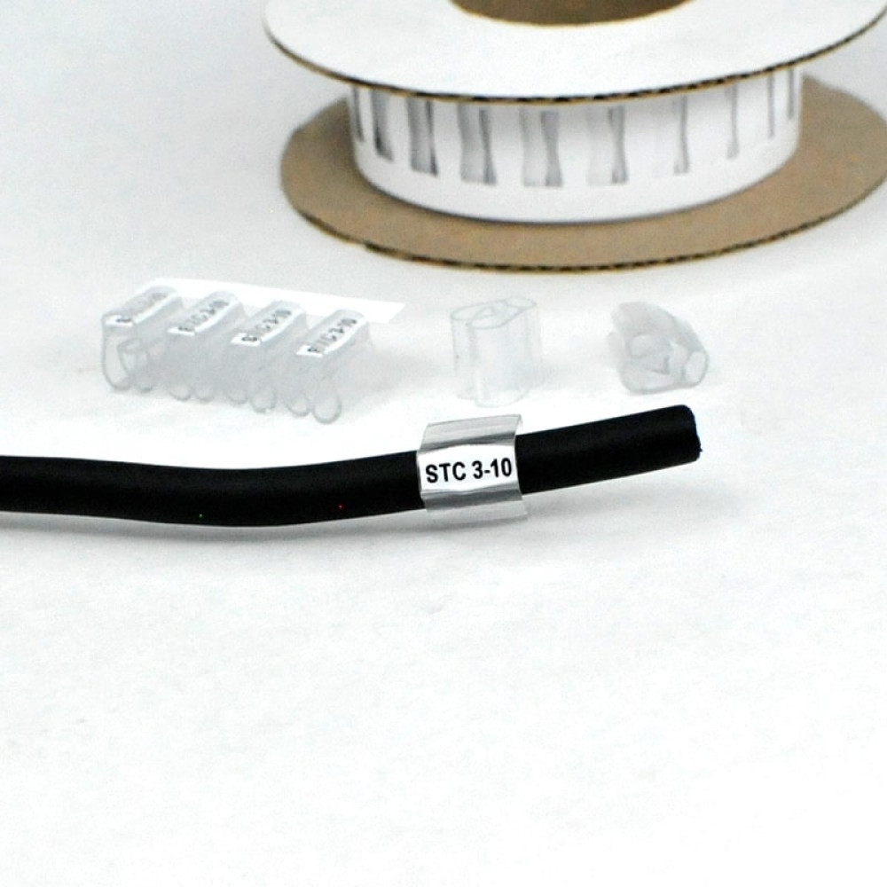 Изображение товара Держатель маркера STC-3-10 для организаций кабелей, 500 шт.