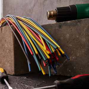 Набор трубок термоусадочных ТУТ 4.0/2.0мм 1м 5 цветов 29-0154