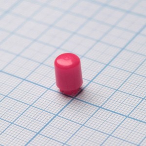 Колпачок A21 красный, SWT-81-7 (D=9, H=12)