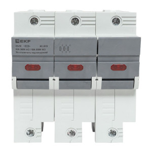 Предохранитель-разъединитель DF 22х58 3Р (тип ПВЦ) EKF