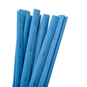 Термоусаживаемая трубка ТУТ нг 12/6 синяя в отрезках по 1м PROxima tut-12-g-1m