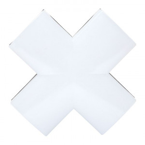 Фигурный коннектор для светодиодных линейных светильников ДБО-X черный 12Вт 4000К IP20 LUMA EKF LBL-X-12-B-4000