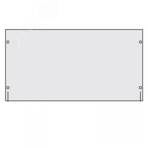 Панель сплошная (заглушка) 1U для 19" IT-корпусов ДКС серии STI/CQE, RAL7035 R5PRK1