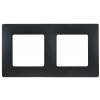 Рамка 2-м Etika антрацит Leg 672582