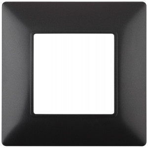 14-5001-05 Рамка на 1 пост, Elegance, антрацит (20/200/6000) Б0034385