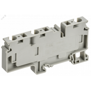 ARMAFIX Клемма пружинная CX10-3 10мм2 трехконтактная серая IEK AF-CT40-00-3-K03-010