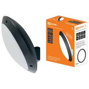 Светильник НБУ 05-60-006 "Мегас" черный IP64 SQ0328-0306