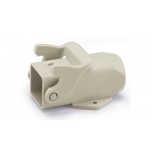 D3A.P-SF-1L-M20, Основание разъема, Size D3A, закрытое, с защелкой, 1 отверстие с резьбой для кабельных вводов M20x1,5, пластик