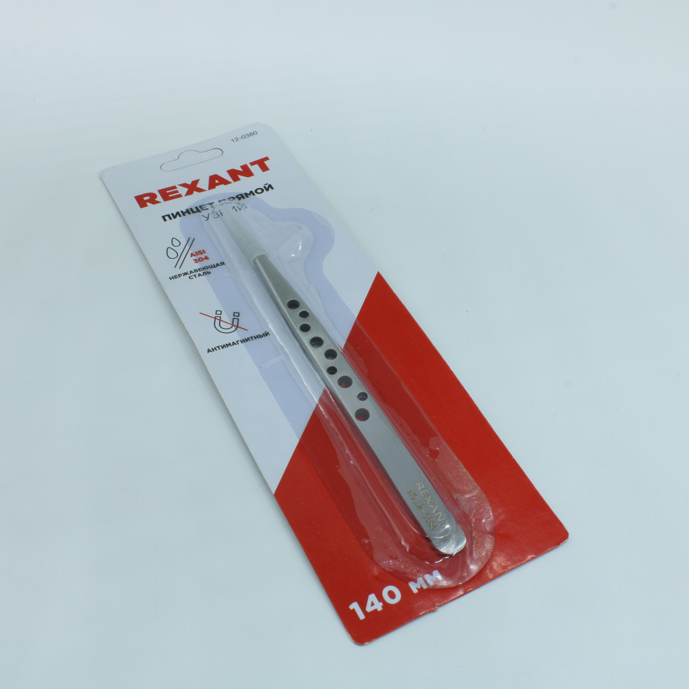 Изображение товара Пинцет прямой, узкий 140 мм AIRY