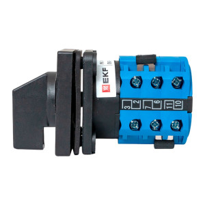 Переключатель кулачковый ПК-1-102 10А 2P -0-1-2-3- IP65 EKF