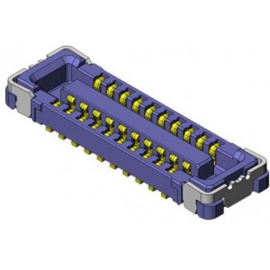 WP9-S024VA1-R500, Межплатные и промежуточные соединители .4mmPi.8mmHNrwWidth BtoB24pinsock500pcTR