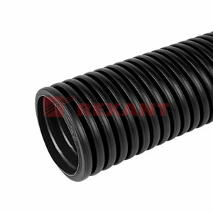 Труба автомобильная гофрированная ПП, 6,8 мм, неразрезная 15-0752