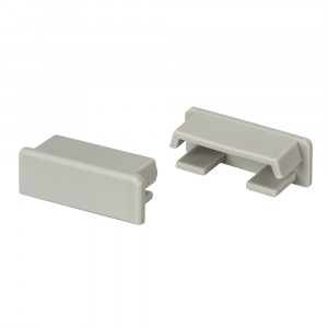 Заглушка для PLS-LOCK глухая 016388, Заглушка для профиля PLS-LOCK глухая, под плоский экран. Материал PVC серый.