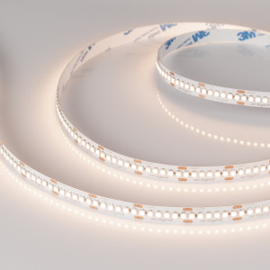 Лента RT-A240-10mm 24V Warm3500 (22 W/m, IP20, 2835, 5m) 038744, Светодиодная лента RT-A240, открытая. Светодиоды 2835, 240 шт/м (1200 шт на 5 м), белая плата, ширина 10 мм, скотч 3M. Цвет ТЕПЛЫЙ 3500 K, цветопередача CRI>85, угол 120°. Питание 24 В, мощность 22 Вт/м (110 Вт на 5 м). Размеры 5000x10x1.6 мм. Мин.отрезок