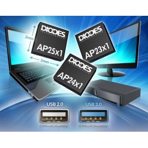 AP2311MPG-13, ИС переключателя электропитания – распределение электропитания 2A SGL Ch Crnt-Ltd Pwr Switch