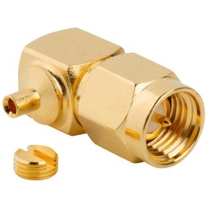 132250, РЧ соединители / Коаксиальные соединители SMA R/A PLUG .047