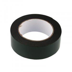 Скотч двухсторонний 40ммх5м зел. на черн. основе 09-6140