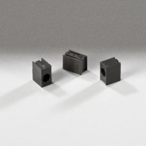 H-131C-2-160, Оборудование для монтажа светодиодов LED Holder 3mm Single Level Black