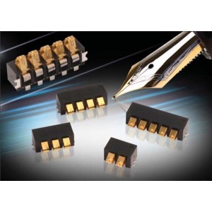009155002541006, Контакты для батарей 2 Way .4um Gold RT Angle 2.5mm