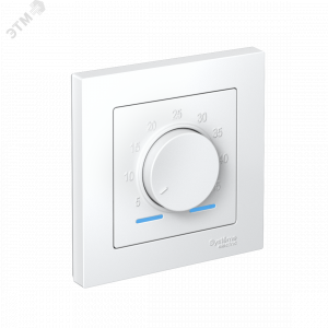 Термостат электронный AtlasDesign 16А для теплого пола с датчиком +5-+35град.C в сборе бел. SE ATN000138