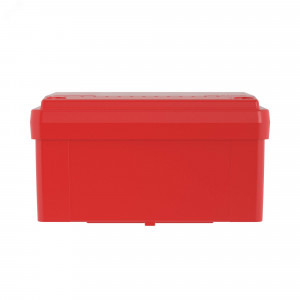 Коробка ответвит. с гладкими стенками, IP56, 100х100х50мм,цвет красный 53811