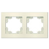 Рамка 2-м Афина универс. сл. кость (ivory) A0044-I