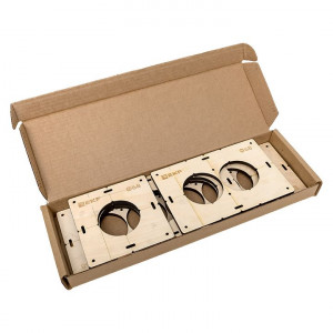 Комплект шаблонов для подрозетников диаметром 68 мм EKF Expert sh-d68-k