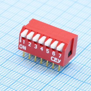 DS1040-07RT, DIP переключатель