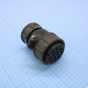 ШР32П12ЭШ1 розетка, Розетка кабельная 12 контактов